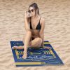 NBA Golden State Warriors Dominion Personalized Beach Towel 30Ã—60 Inches