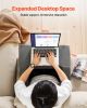 VEVOR Reading Pillow, Lap Desk Pillow with Washable Cloth, Large Bed Pillow with 2 Pockets and Cup Holder, Memory Foam Bed Rest for Reading, Gaming